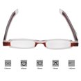 thumbnail image 3 of Gafas 360 Grados Plegables Rotacionales Marco De Doble Color Gafas De Lectura Portátiles Para Personas Mayores, 3 of 7