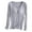 Grey, variant on Women's Autumn Winter Tight Thermal Underwear Thickened Top Thin Velvet Body Shaping Long Sleeved T Shirt With Chest Pad Bra Cup Pajamas Apparel Shirt Womens Running Tee Shirts Women S Long