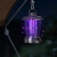 thumbnail image 3 of Electric Bug Zapper, 3 Light Modes White Soft Purple LED, Rechargeable Portable Outdoor Mosquito Killer Lamp with Hook for Patio Camping Garden Use, 3 of 9