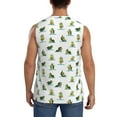 thumbnail image 4 of Disketp Cute Avocado Yoga Sleeveless Tshirts For Men, Muscle Shirts For Men Dry Fit Tank Top-Small, 4 of 8
