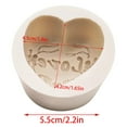 thumbnail image 3 of Clearance Cake Mould under $5 Silicone Cake Molds-Love Cake Molds Diy Cake Pudding Chocolate Baking Pan Non-Stick Homemade Baking, 3 of 8