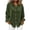 Army Green, variant on Edvintorg Womens Tops Dressy Casual Button Down Velvet Shirt Long Sleeve Turndown Collar Blouse Womens Fashion S-2XL White