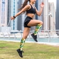 thumbnail image 6 of Lsque Corn 8 Pattern Sport Compression Socks for Men & Women 15-20 mmHg Knee High Nurse Pregnant Running Medical and Travel Athletic, 6 of 6
