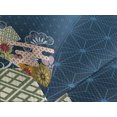 thumbnail image 4 of Ambesonne Japanese Quilted Bedspread Set 3 Pcs, Modern Flowers, Queen Size, Multicolor, 4 of 5