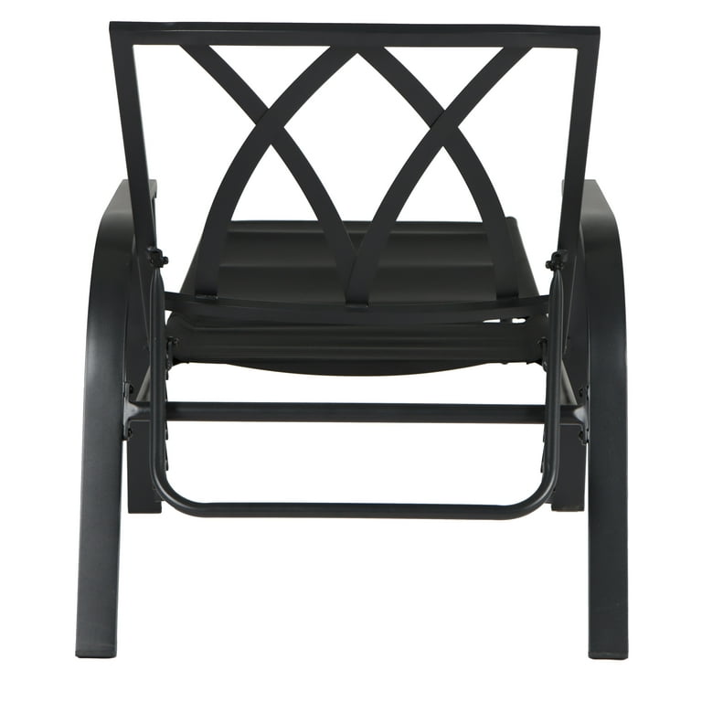 Mainstays belden park outdoor chaise lounge with cushions for patio and deck sale