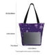thumbnail image 3 of Easygdp Crystal Purple Snowflake Bolso de Hombro para Mujer, Bolso Bandolera y Cartera de Mano Elegante para Uso Diario, 3 of 6