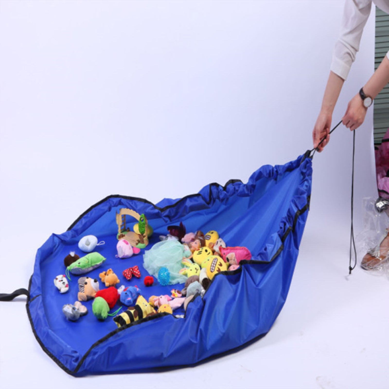 Portable kids toy storage bag discount