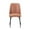 Light Brown, variant on Jofran Maddox Mid-Century Modern Faux Leather Upholstered Dining Chair (Set of 2)