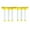 Yellow, variant on KOYPTL Reflex Challenge Game for Toddlers 3-5 4-6 Years Old,Drop Sticks Game Toys for Reaction & Hand Eye Coordination Training,Catching Sticks Game Gift for Christmas Children's Day Adjustable Speed