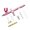 Rose gold, variant on Professional Double Action for General-Purpose Art-and-Craft Project Cake Decorating Makeup Art Nails Tool set