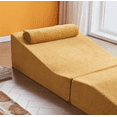 thumbnail image 4 of Foldable Portable Sofa Bed Eco-Friendly Multi-Color Sponge Lounger, 4 of 9