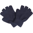 thumbnail image 2 of Unisex Warm Half Finger Stretchy Knit Fingerless Gloves, 2 of 3