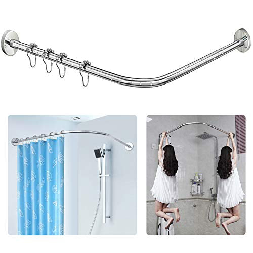 Sikaiqi Stretchable 304 Stainless L, How To Fit Shower Curtain Rail