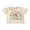 Brown, variant on Toddler Baby Boy Girl Birthday T-Shirt 18 24 Months 2T 3T Western Elements Letter Print Short Sleeve Round Neck Graphic Tops