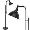 thumbnail image 1 of Lámpara de pie Coucrek ajustable 132-158 cm, LED 3CCT, negra, 1 of 7