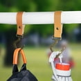 thumbnail image 3 of Lanyard Porte-Clés Accrocher Porte-Clés Haute Résistance Libération Rapide Anti-Perte Incassable Faux Cuir Camping Lanyard S-Forme Porte-Clés Approvisionnement en Plein Air, 3 of 6