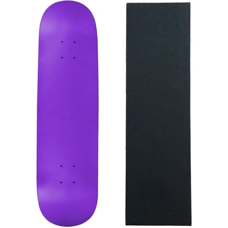 skateboard deck pro 7-ply canadian maple neon purple with griptape 7.5  - 8.5 price history on PriceWatchPro