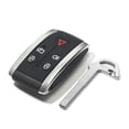 thumbnail image 3 of Reemplazo de la cubierta de la carcasa de las llaves inteligentes del control remoto del coche con 5 botones para Jaguar X Xf Xk Kuyhfg Sin marca, 3 of 4