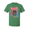 thumbnail image 3 of Dean Russo Cosmic Panda Animal Lover Men's Graphic T-Shirt, Kelly, 5X-Large, 3 of 6