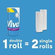 Viva Multi-Surface Cloth Paper Towels, 6 Double Rolls, 110 Sheets per Roll