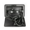 Dura Faucet with Black RV Exterior Shower Box Kit