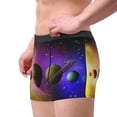 thumbnail image 2 of Disketp Planets And Stars Men's Boxer Briefs,Soft and Breathable Cotton Underwear with ComfortFlex Waistband-Small, 2 of 5