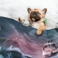thumbnail image 3 of Disketp Boat Lighthouse Storm Waves Dog Blanket/Bed Cover for Dogs and Cats,Puppy Essentials-Small, 3 of 8