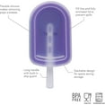thumbnail image 5 of Tovolo Stackable Popsicle Molds with Sticks 4 Pack Reusable Silicone Homemade Pop Maker Mold for Kids Toddlers BPA Free, Mess Free Easy Clean Drip Free Dishwasher Safe Popsicle Molds with Sticks, 5 of 7