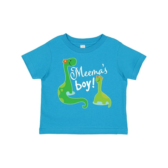 Inktastic Meema Boy Grandson Dinosaur Boys Toddler T-Shirt