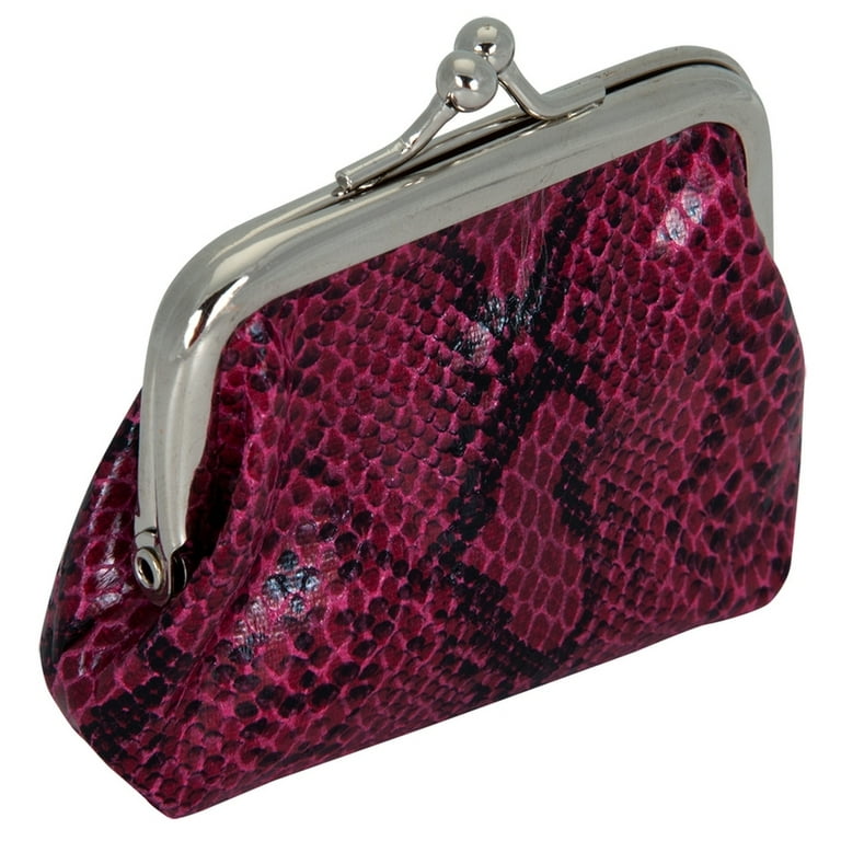 Snakeskin coin purse new arrivals