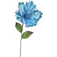 thumbnail image 1 of Sky Blue Hibiscus Flower Stem, 23 & 8 in., 1 of 1