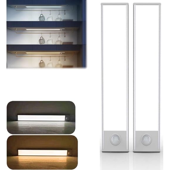 La innovadora luz debajo de los gabinetes, La innovadora luz, La luces luminosas para gabinetes debajo del mostrador La innovadora luz magnética para armarios recargable por USB inalámbrica