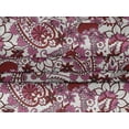 thumbnail image 5 of oneOone Velvet Pink Fabric Paisleys Fabric For Sewing Printed Craft Fabric By The Yard 58 Inch Wide, 5 of 5