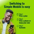thumbnail image 6 of Simple Mobile $30 Unlimited Talk & text 30-Day Prepaid Plan (20GB at high speeds) + International Calling Credit Direct Top Up, 6 of 6