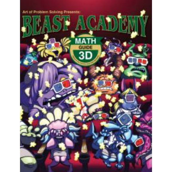 Pre-Owned Beast Academy Math Guide 3D (Beast Academy Math--Art of Problem Solving) (Paperback) 193412446X 9781934124468