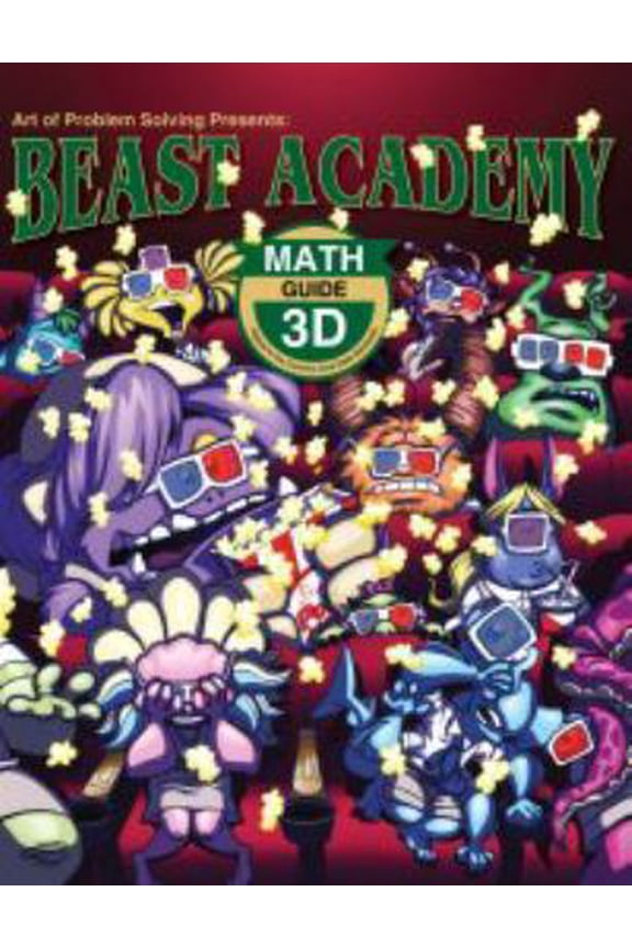 Pre-Owned Beast Academy Math Guide 3D (Beast Academy Math--Art of Problem Solving) (Paperback) 193412446X 9781934124468