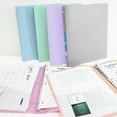 thumbnail image 7 of BAZIC 3 Ring Binder 1" Poly Binders Organizer - Pastel Color Soft Cover, Hold 175 Sheets, 6-Count, 7 of 7