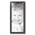thumbnail image 2 of ArtToFrames 9x21" Sloped Dark Walnut Picture Frame, Brown Wood Poster Frame, with Regular Acrylic and 2 (FBPL-4820), 2 of 7