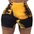 thumbnail image 2 of Fotbe Sunset River Pine Trees Shorts Sin Costuras – Shorts Deportivos de Cintura Alta para Mujer, Elásticos para Gimnasio, Yoga, Running o Ciclismo-Medium, 2 of 8