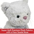 thumbnail image 4 of Cow, Stuffed Animal For Ages 1 And Up, Spring Decor Plush Toy, Cream/blue, 10, 4 of 5