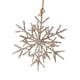 thumbnail image 3 of Adorno colgante para árbol de Navidad, guirnalda brillante, colgante decorativo para colgar. Copo de nieve de champán, 3 of 9
