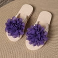thumbnail image 5 of ibiyuan Leather Flip Flops for Women Thong Sandals Non- Woven Sole Women House Slippers Elegant Shower Shoes Women, 5 of 9