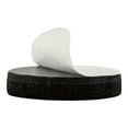 thumbnail image 3 of softtouch 1" Round Heavy-Duty Self-Stick Felt Furniture Pads, Black (48 Pack), 3 of 4