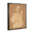 thumbnail image 3 of Stupell Industries Woodland Nature Varied Mushrooms Botanical & Floral Painting Black Floater Framed Art Print Wall Art, 3 of 6