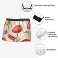 thumbnail image 6 of Fotbe Strawberries Men’s Total Support Pouch Boxer Briefs, X-Temp Cooling, Moisture-Wicking Underwear, Regular, Long-leg and Trunk-Large, 6 of 9