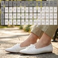thumbnail image 3 of LANCROP Women's Pointed Toe Mesh White Ballet Flats Low Heel Wedding Flats Shoes with Bow, 3 of 10
