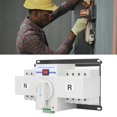 thumbnail image 3 of Dual Power Automatic Transfer Switch, Manual Mode Easy Installation 4P Power Switch Controller  for Home, 3 of 7