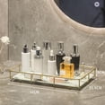 thumbnail image 2 of Estante de baño Organizador de maquillaje Sunnimix Estante de almacenamiento para Cosméticos Blanco negro, 2 of 8