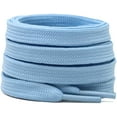 thumbnail image 1 of Solid Flat Shoelaces Hollow Thick Athletic Shoe Laces Strings 2 Pair, 1 of 7