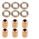 thumbnail image 3 of 12 cintas de oro rosa para regalo, cintas para rizar, para regalar, regalar, souvenirs y manualidades., 3 of 6